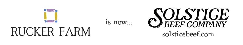 Rucker Farm becomes Solstice Beef